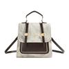 Pu Material College Style Retro Large Capacity Backpack For Casual Daily Use