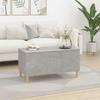 819584 vidaXL Coffee Table Concrete Grey 90x44.5x45 Cm Engineered Wood