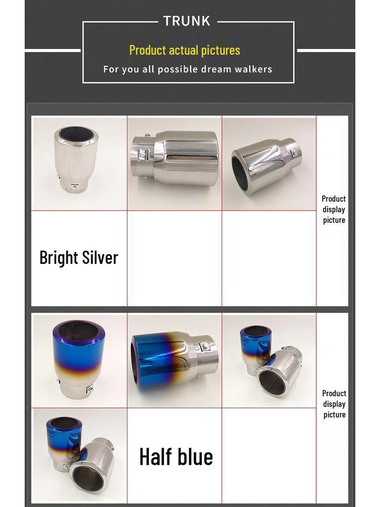 Нержавеющая сталь Выхлопная труба для Toyota Prado, Reiz, Compass, Lexus ES300, ASX