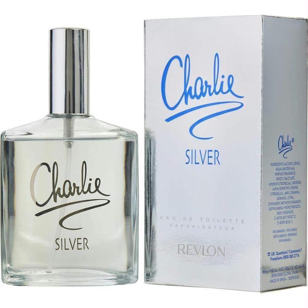 Revlon Charlie Silver для женщин Туалетная вода Спрей, 3. 4 унции