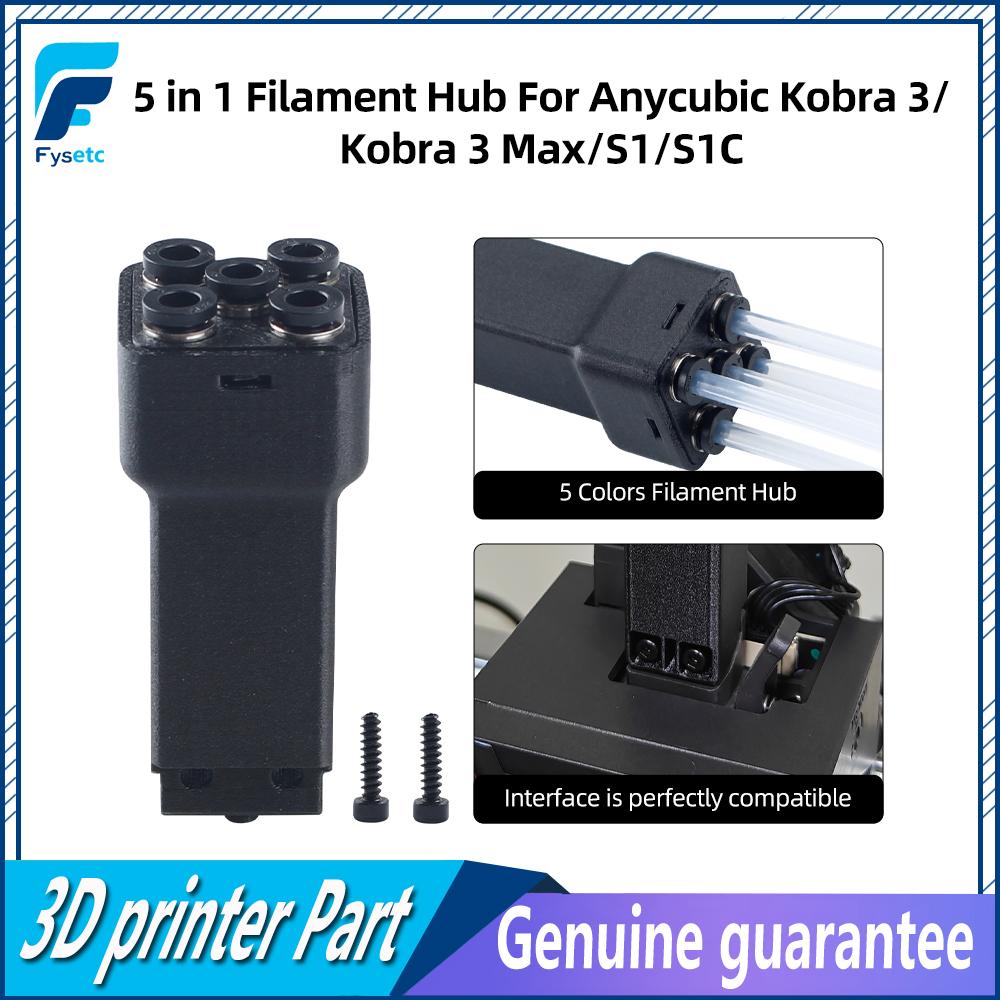 4/5//8/16 Colors Filament Hub  For Anycubic Kobra 3/ Kobra 3 Max/S1/S1C High Quality And Convenient For 3D Printer Accessories