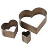 3pcs DIY Leather Craft Cutter Set Knife Mold Die Template Cutting Punching Tool (Heart)