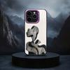 S-Surreal F-Figure A-Art Phone Case For iPhone17,16,15,14,13,12,11 Plus,Pro Max Black Candy silver phone case