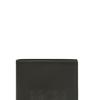 MCM Calfskin Wallet Small Men's Black MXSDATA03BK001