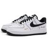 Nike Air Force 1 Reverse Panda Cushioning Lightweight Low top Skateboard Shoes Women's Black White IB6543-101(Team1690-)