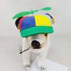 Pet Hat Colorful Pet Propeller Hat Adorable Sunproof Breathable Dog Baseball Hats for Summer Outdoor