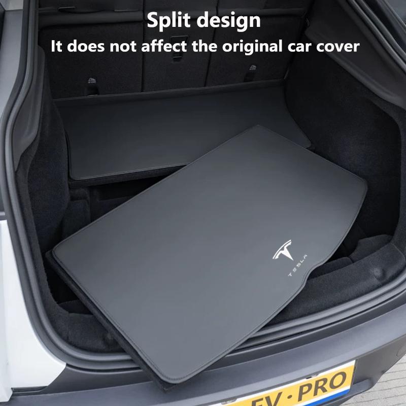 AAAIT1 For Tesla Model Y Juniper Model 3 Highland 2017-2026 Trunk Mat Full Coverage Seat Backrest Protective Cargo Liner Anti Dirty Pad