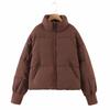 2024 Fall and Winter Fashion Cross-Border Women's Clothing City Casual Versatile Stand Collar Bread Cotton Coat Thick Coat Tops Coat