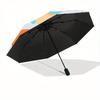 Automatic Windproof Folding Umbrella, Travel Umbrella for All Occasions, Cartoon Portable Umbrella a0823029