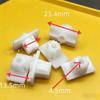 Automotive Plastic Buckle Foton Daimler Auman ETX9 Series Corner Self-Tapping Plastic Screw Fixed Clip Base Buckle