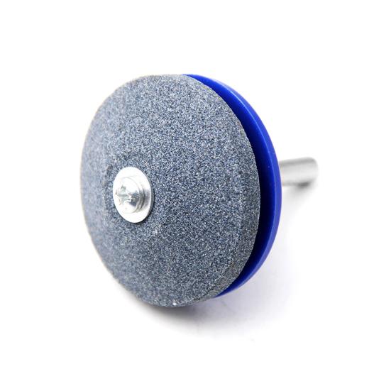 1Pc Lawn Mower Power Drill Knife Blade Scissors Sharpener Head Grinding Tool