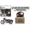 Brown Oval Box Assy "Left Side For Royal Enifeld New Classic 350 Reborn"