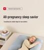 Multifunctional Maternity Support Pillow – For Back, Side Sleepers & Nursing – Washable & Removable Cover
