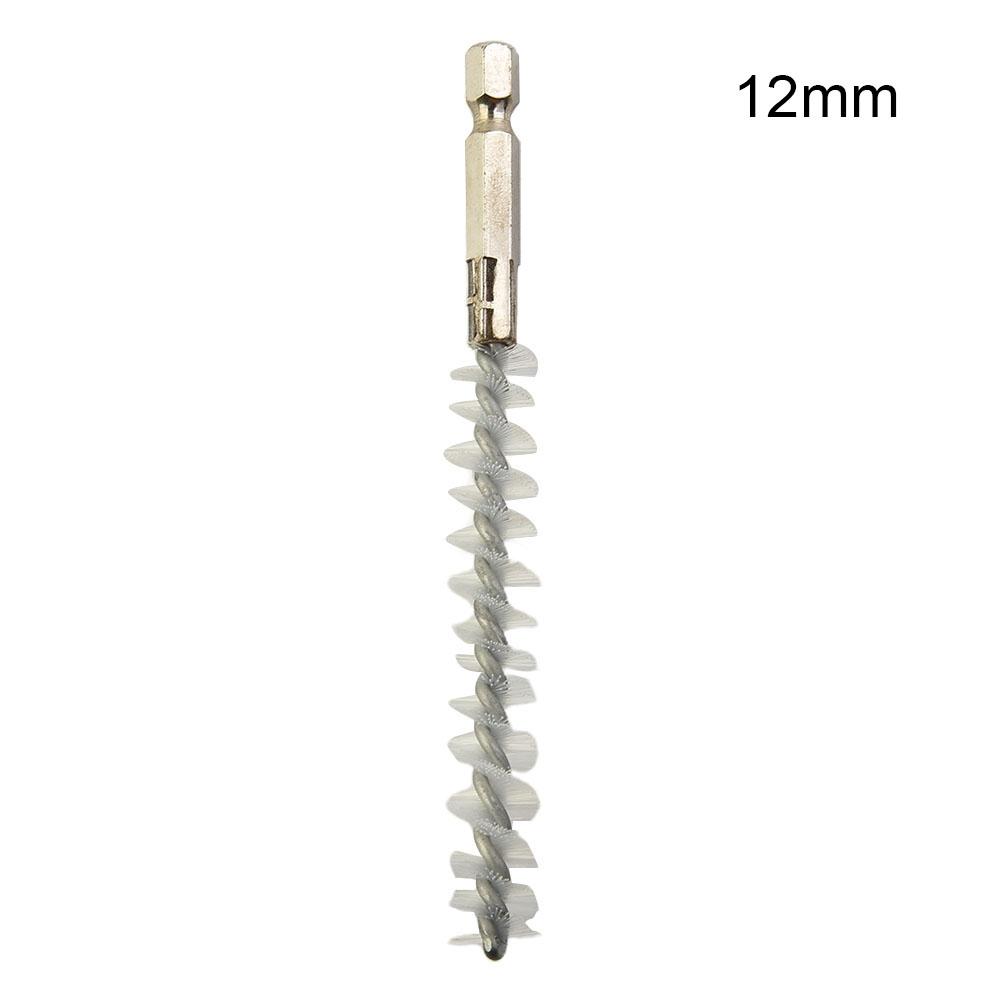 Drill Brush Hex Bar Machinery Cleaning Washing Polishing Tool