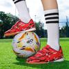 Мальчиковые футбольные бутсы Резиновая мягкая подошва Детские Профессиональные Тренировочные футбольные бутсы для искусственного газона для девочек