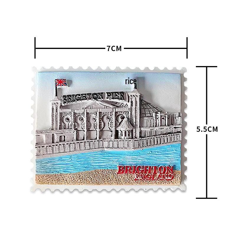 3D Магнит на холодильник Лондон - Креативный сувенир из путешествия из Великобритании