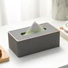 European Style Luxury Tissue Box,High Quality Leather Tissue Holder,Napkin Toilet Paper Holder Case Dispenser Home Decoration
