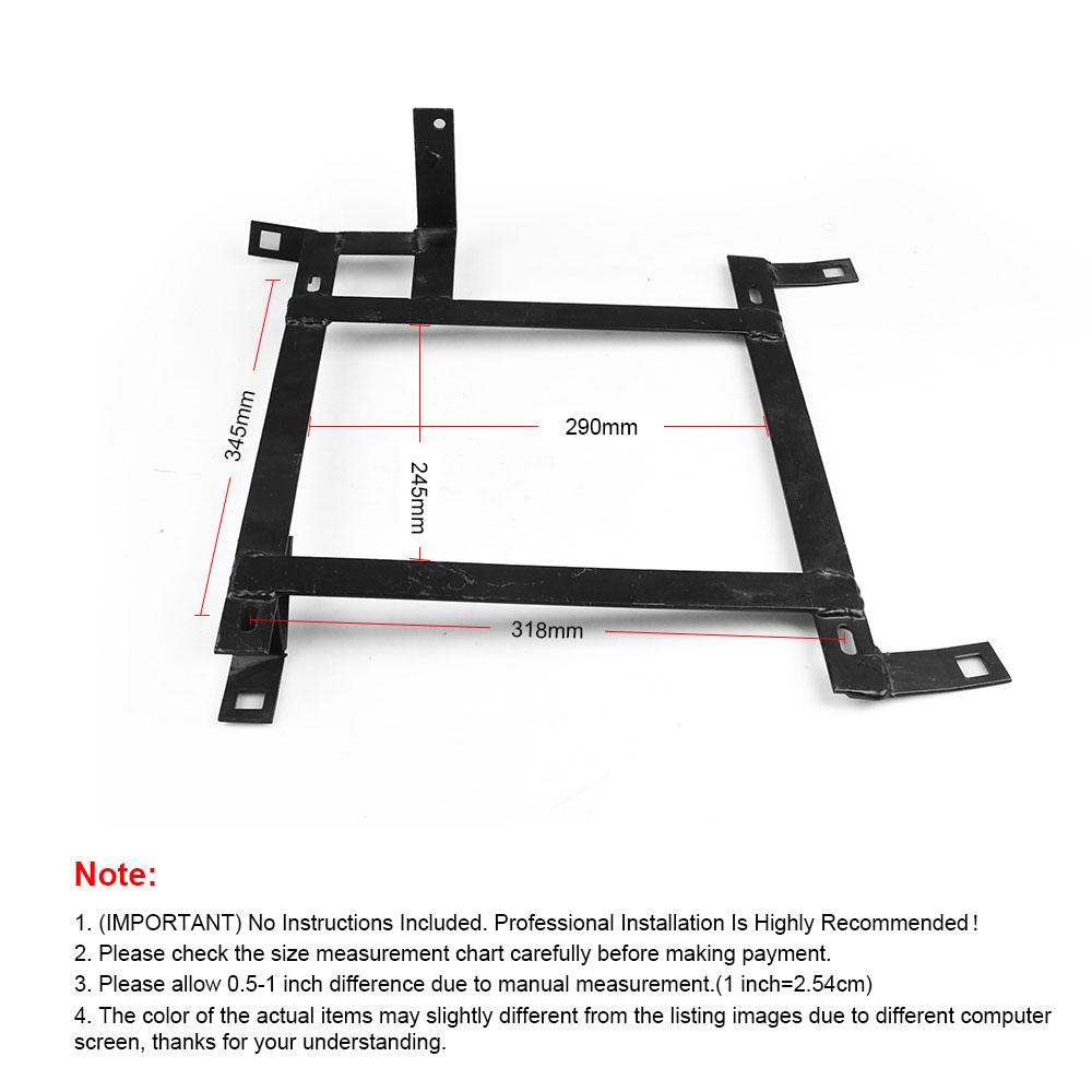 Одна пара кронштейнов для крепления спортивного сиденья для Scion TC 2004 2005 2006 2007 2008