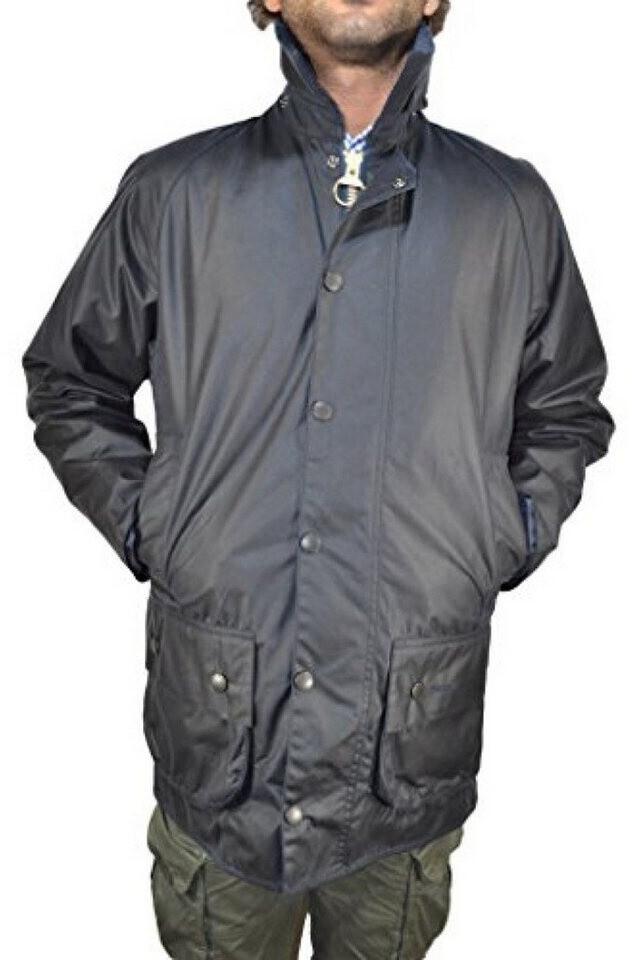 Демисезонная куртка Barbour Jacke Umlegekragen blau schwarz