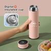 AAAYS1 For Opel 304 Stainless Steel Thermos Cup Smart Display Vacuum Water Cup Corsa Astra H G J Insignia Vectra Zafira Meriva