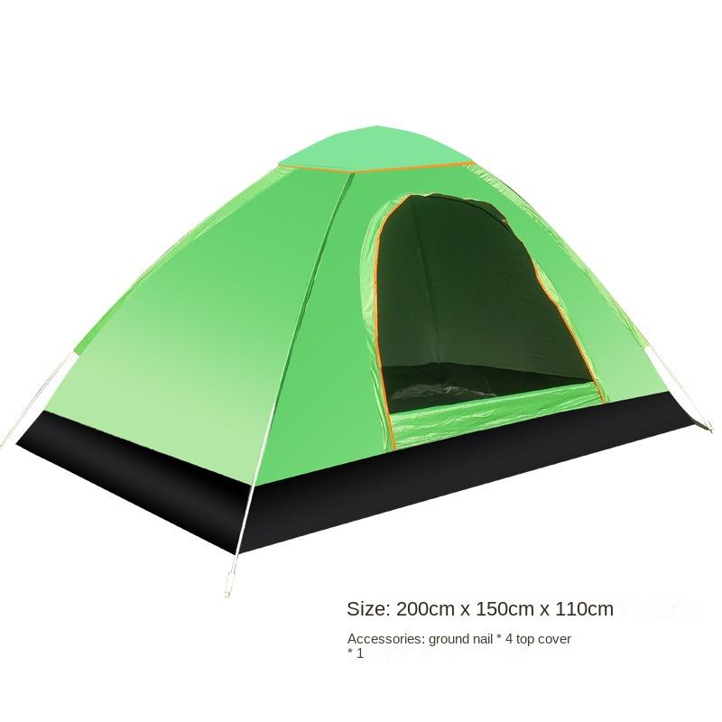Быстро открывающаяся семейная весенняя палатка для активного отдыха на открытом воздухе, одиночная, двойная, для нескольких человек, пляжная палатка для приключений, кемпинга, простая кемпинговая палатка
