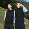 Telooman Unisex Black Duck Down Vest