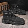 Autumn and Winter High-top Martin Boots Tooling Locomotive Shoes Tide Shoes Non-slip Outdoor Hiking Shoes Men's Shoes