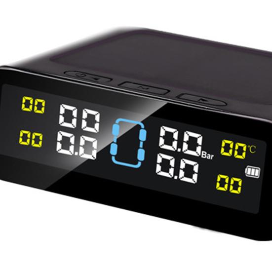 Car TPMS Multifunctional Real-time Monitoring Universal LCD Display Wireless Tire Pressure Sensor for Automobile