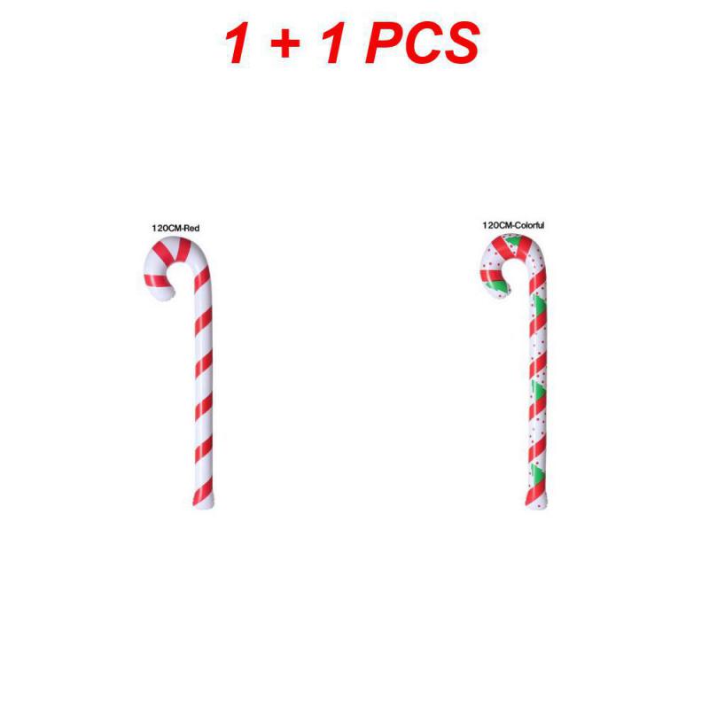 4-1 шт надувные рождественские конфеты палочки воздушные шары 90/120 см наружные конфеты трости украшения для дома для рождественской вечеринки декор поставки