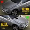 Pair Hood Vent Grille Covers for Mercedes For Benz W164 GL Class 350 450 with OEM Numbers 1648804305 1648804405