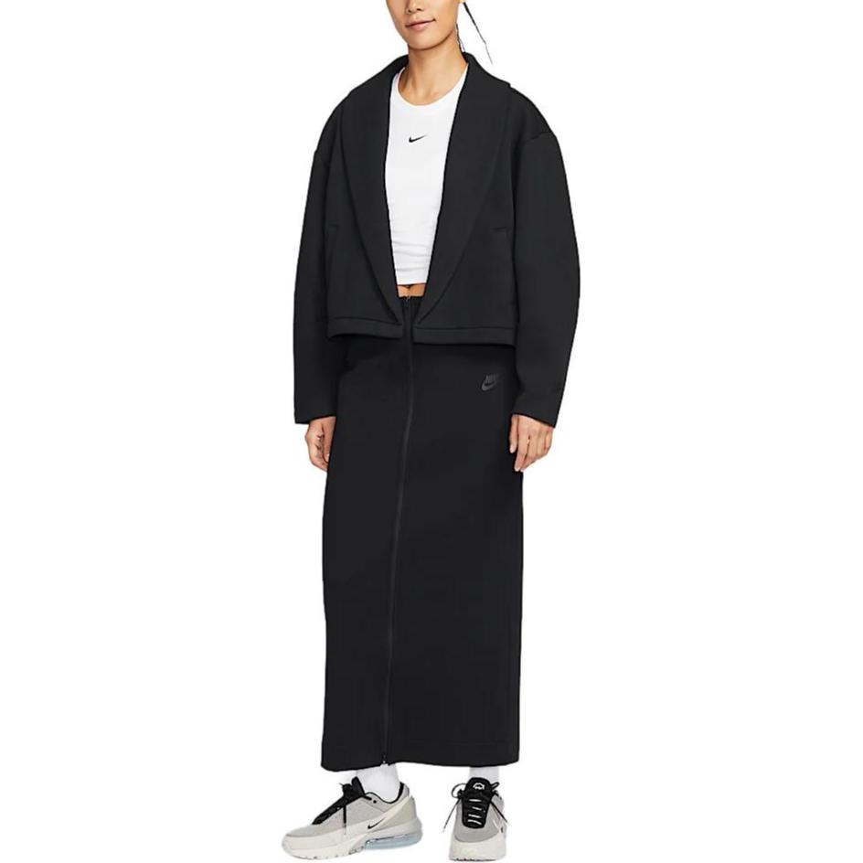 Nike Sportswear Tech Fleece Black Women's Slim Maxi Skirt HJ0919-010