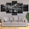 HD Printed 5 Panel Modular Pictures Corvette Car Poster Painting On Canvas Wall Art Framework Home Decorative Room Decoration
