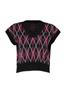 Women's Fashionable Stylish Sweater Black Wide Fit Knitwear Sweater