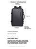 Men's Large-Capacity Waterproof Business & Travel Backpack