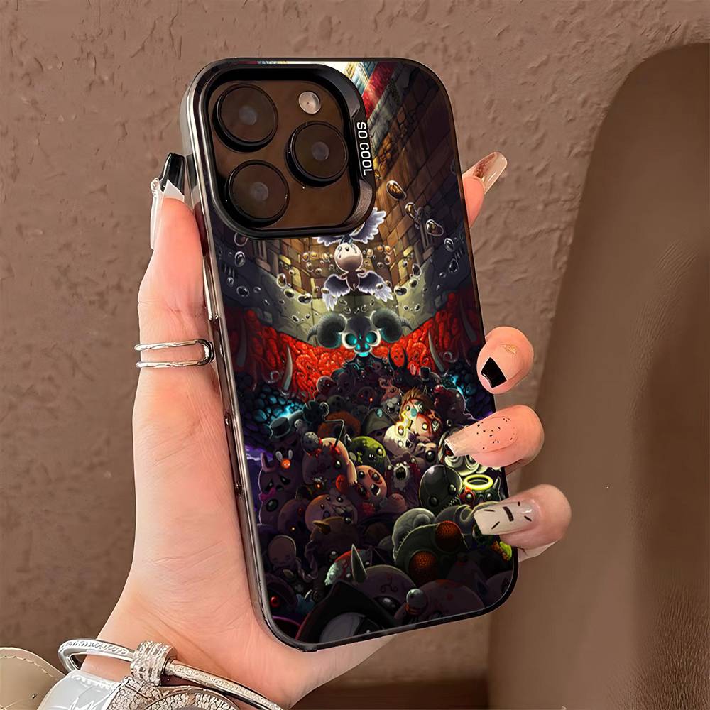 Чехол для телефона The Binding Of Isaac для iPhone 17 Air 16 15 14 13 12 11 Pro Max Цветная жесткая крышка