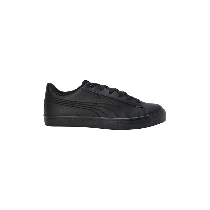 [Puma] Кроссовки V-Court Bulk, Унисекс, Взрослые, Цвет Весна/Лето 2025, Puma Black/Puma Black (02), Размер 27.0 см