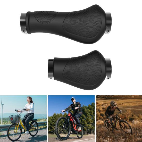 1 Pair Bicycle Handlebar Grip Non-slip Rubber Universal MTB Road Mountain Bike Handle Grip Cover Replacement Bicycle Accessories