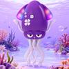 Dancing Octopus Squid Toy, Baby Toy, Moving Educational Toy with Music & LED Lights, Automatic Obstacle Avoidance, Great Gift for Kids, Attracts