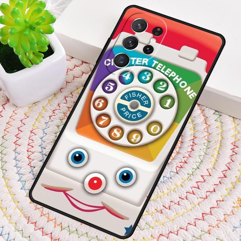 Ретро Телефон Телефон с дисковым набором Чехол Для Samsung Galaxy note 10 pro S26 S25 S24 S23 S22 Ultra Plus S21 FE S20 Ударопрочный Чехол