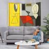 Wall Hanging Picasso Queen Abstract Art Classical Tapestry Bedroom Piano Room Background   Cloth