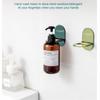 Shower Gel Bottle Rack, Hook Bracket, Wall Mounted Self-adhesive Hand Soap and Shampoo Bottle Rack, Suitable for Storing In Kitchens and Bathrooms