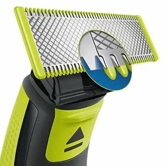 2 шт., замена лезвия для Philips One Blade QP220/50, электробритва из нержавеющей стали, мужская бритва, триммер для бороды, лезвие для головы, муж, отец, подарок