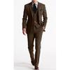 Men's Four Seasons Slim Herringbone Suit Business Best Man Suit Groom Wedding Suit