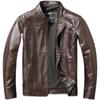 Chinese Size Spring Natural Genuine Leather for Man Slim Male Coat Men's Cowhide Coat Fashion Clothing