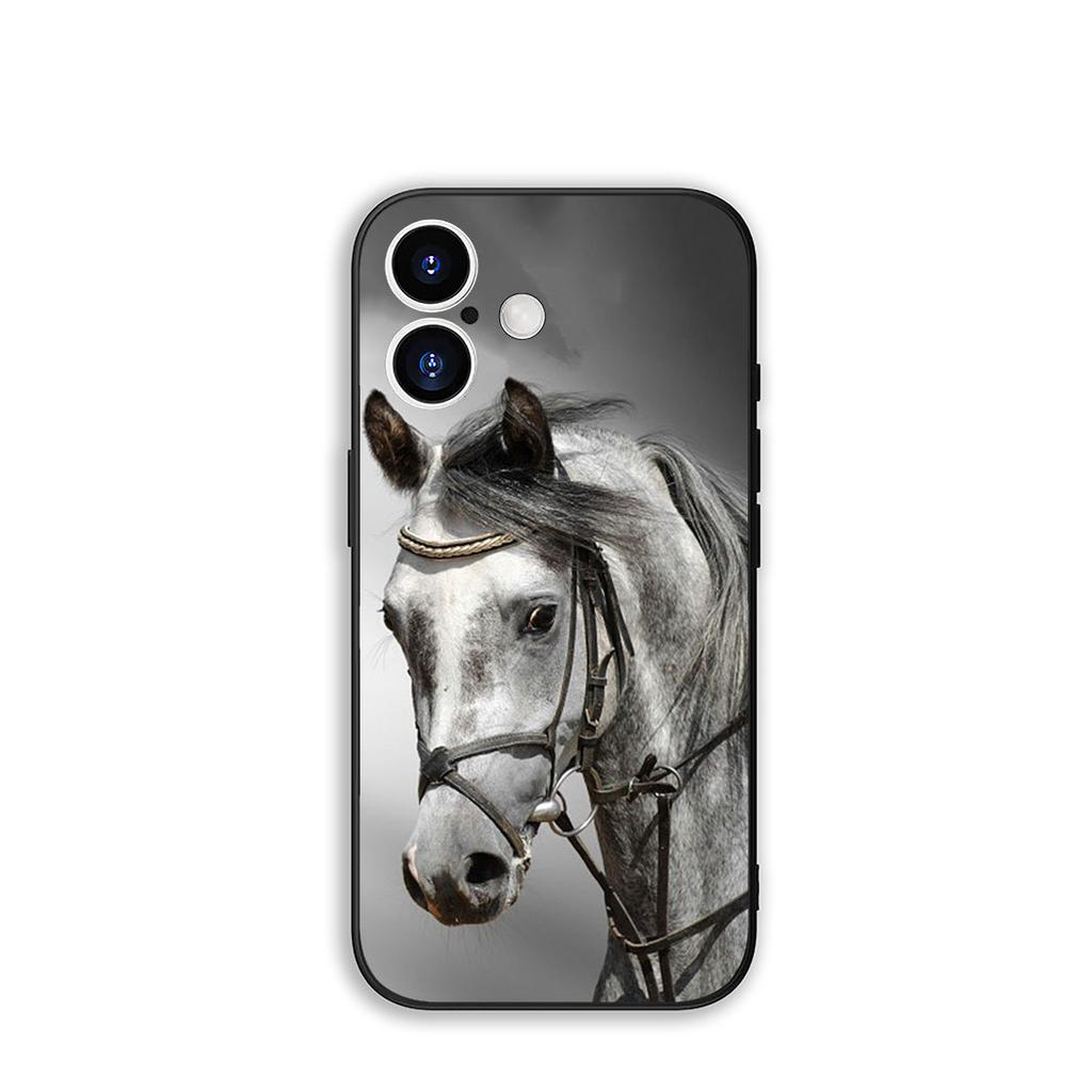 Чехол для телефона Бегущая дикая лошадь Крутой корпус для Apple iPhone 17 16 11 Pro XS Max XR 6 7 8 Plus + 16E SE 2020 Air 5 8+ Чехол