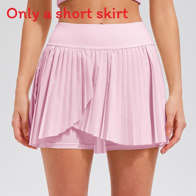Athletic Tennis Skirt For Women With Polyester Fabric For Summer Sports And Fitness