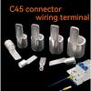 Really Copper Circuit Breaker Plug Pin Crimp Terminal C45-1.5 2.5 4 6 10 16 25 35 50 Mm² C45 Air Switch Connector100/50/20/10Pcs