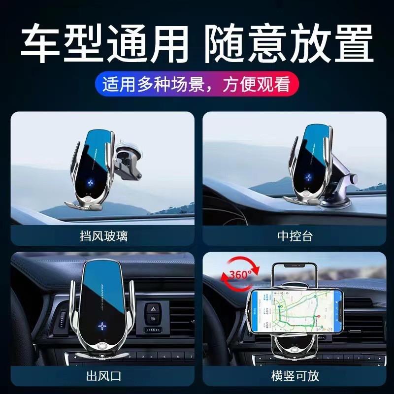 Automatic Car Vent Phone Holder With Wireless Charging Aroma Mist Diffuser IPhone