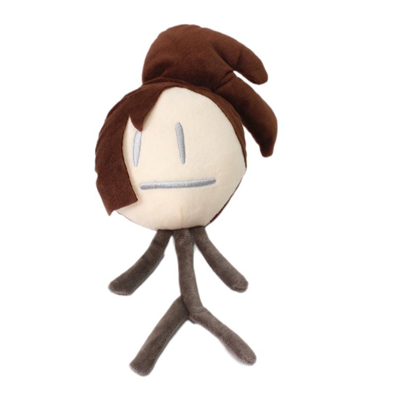 1 шт. Плюшевая игрушка Bfdi Битва за Остров Мечты Плюшевая кукла Мягкая набивная игрушка Мультяшное растение Мягкая кукла Лиственный Огненный Койни Подарки для детей