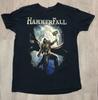 Постер группы HammerFall Футболка для мужчин и женщин Хлопковая рубашка Полный размер MK567 Унисекс Футболка
